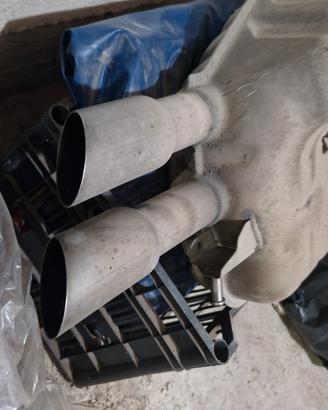 silenziatore scarico originale audi/wv