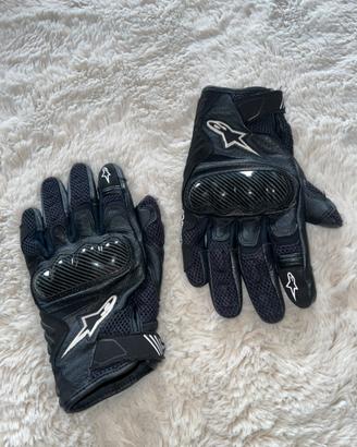 Guanto moto Alpinestars in pelle