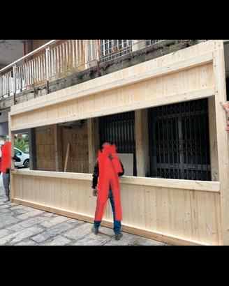 Chiosco Legno 6x2,5