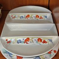  piatto da antipasto in ceramica 