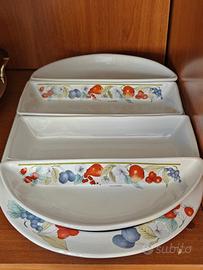  piatto da antipasto in ceramica 