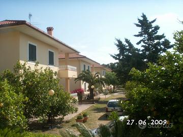 Villette a paestum vicino al mare