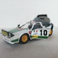 MODELLO AUTO LANCIA STRATOS RALLY  ALITALIA BURAGO
