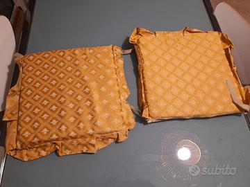 2 cuscini sedia misura 36x36
