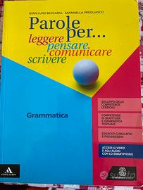 Parole per .. leggere pensare comunicare scrivere
