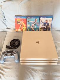 PS4 Pro + controller originale + 3 giochi