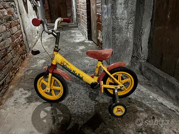 Bicicletta con rotelle per bambini