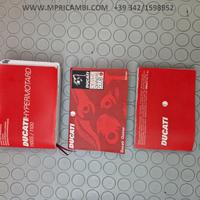 LIBRETTO USO x DUCATI HYPERMOTARD 1100 2007 2008 H