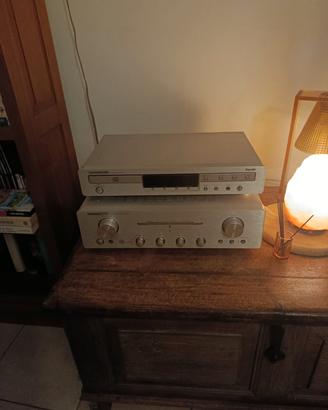 amplificatore e CD marantz e casse dynaudio 
