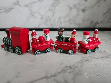 treno legno natale 