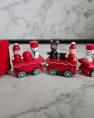 treno legno natale 
