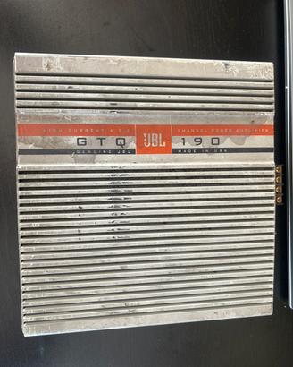 Amplificatore JBL gtq 190