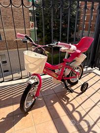 Bicicletta BAMBINA 2/5 ANNI.