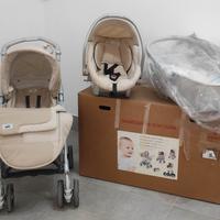 Trio CAM beige passeggino navetta ovetto 