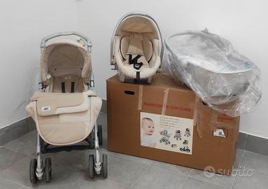 Trio CAM beige passeggino navetta ovetto 