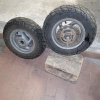 gomme con cerchio scooter stalker 