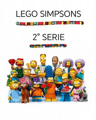 Lego 71009 Set completo Minifigure Simpsons