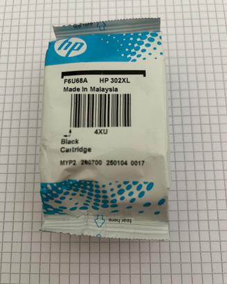 HP 302XL nero originale imballata