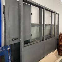 Pareti, porte e finestre in alluminio