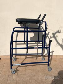 Deambulatore con cuscinetto