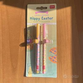Legami Hoppy Easter 2 Gel Pens - New Deadstock