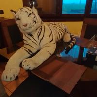 peluche tigre bianca 