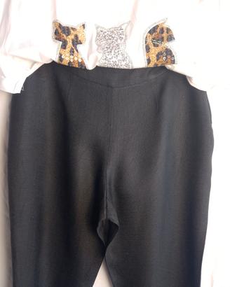 Pantaloni in Viscosa Luisa Spagnoli 
