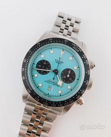 Tudor Black Bay Chrono Flamingo Blue, Box/Paper