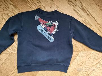felpa maui + pantaloncino scorpion bay - 8/10 anni