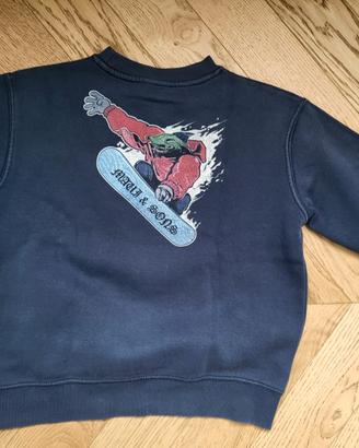 felpa maui + pantaloncino scorpion bay - 8/10 anni