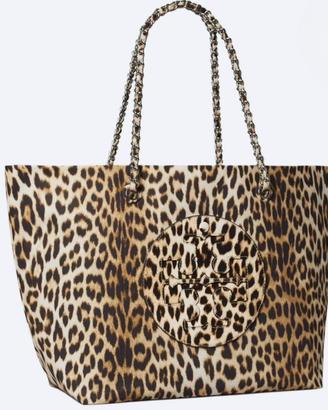 Tory Burch Borsa Ella Tote printed chain