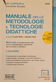 Libro concorso docenti manuale metodologie