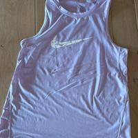 Canottiera nike one  dry-fit lilla