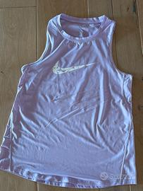 Canottiera nike one  dry-fit lilla