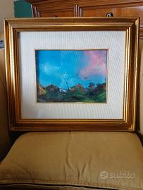 Dipinto olio Enzo Ciavoni