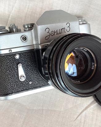 Zenit 3 Helios 44 zebra 58/2 M39