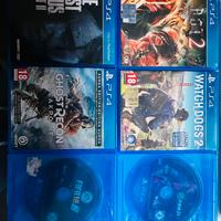 Lotto Giochi PS4 - AOT 2, The Last of Us 2 e altri
