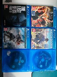 Lotto Giochi PS4 - AOT 2, The Last of Us 2 e altri