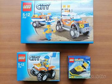 Set Lego City Guardia Costiera 7737-7736-6415 MISB Collezionismo - Main Image