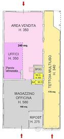 Immobile di 580 m² a Cesena