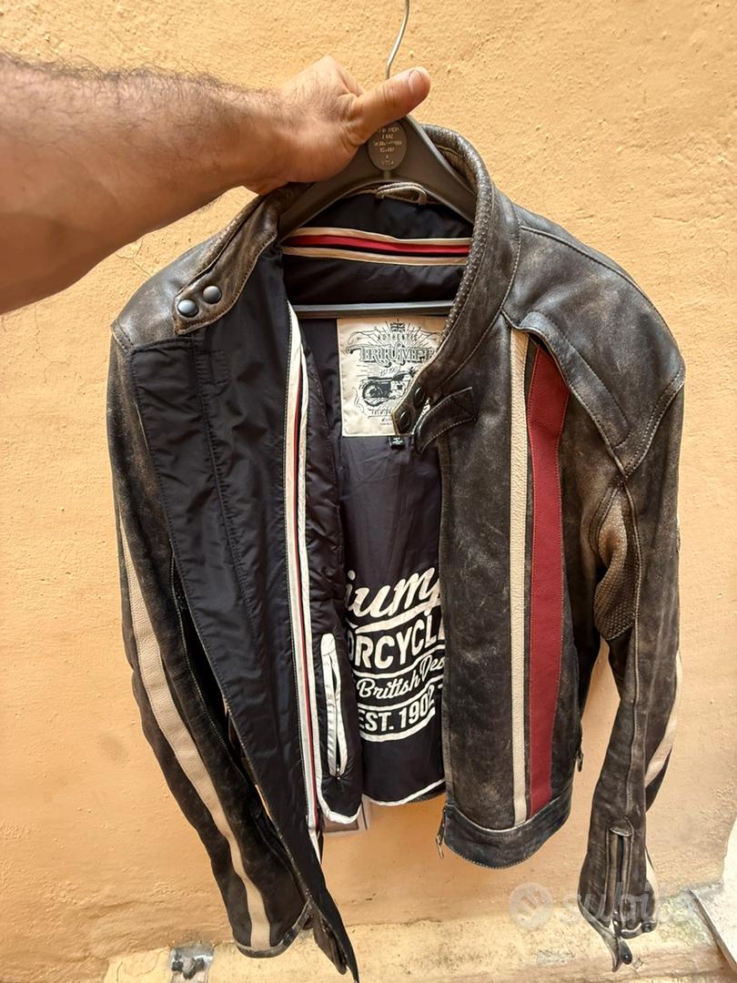 Triumph Raven 2 Leather Jacket - Abbigliamento e Accessori In