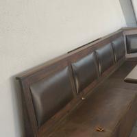 panca ad angolo e tavolo per stube 