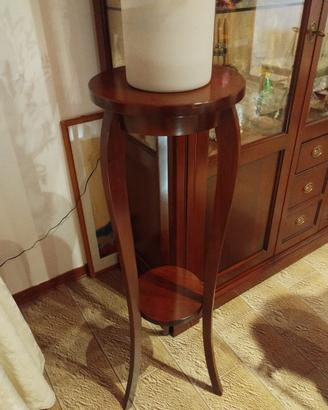 Piantana il legno stile classico ciliegio