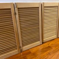 4 ante persiana in legno