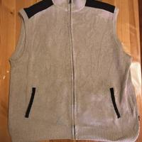 Gilet beige e marrone, taglia XL uomo marca CHAPS