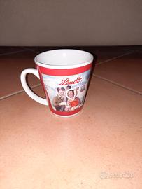 Tazza Lindt vintage in ceramica – stile promoziona
