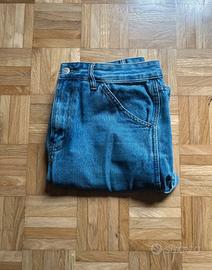 Pantaloni Cargo Bershka Sabbia-Baggy/Loose- 42