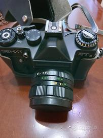 Fotocamera Analogica Zenit ET + Obiettivo Helios 