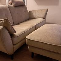 Divano Albignano 2 posti maxi + pouf