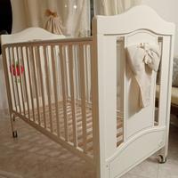 CULLA PALI CON CASSETTONE E MATERASSO ANTISOFFOCO